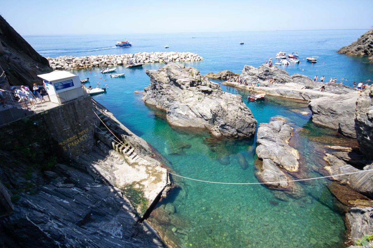 Ca' De Carlin Apartment Manarola Ngoại thất bức ảnh